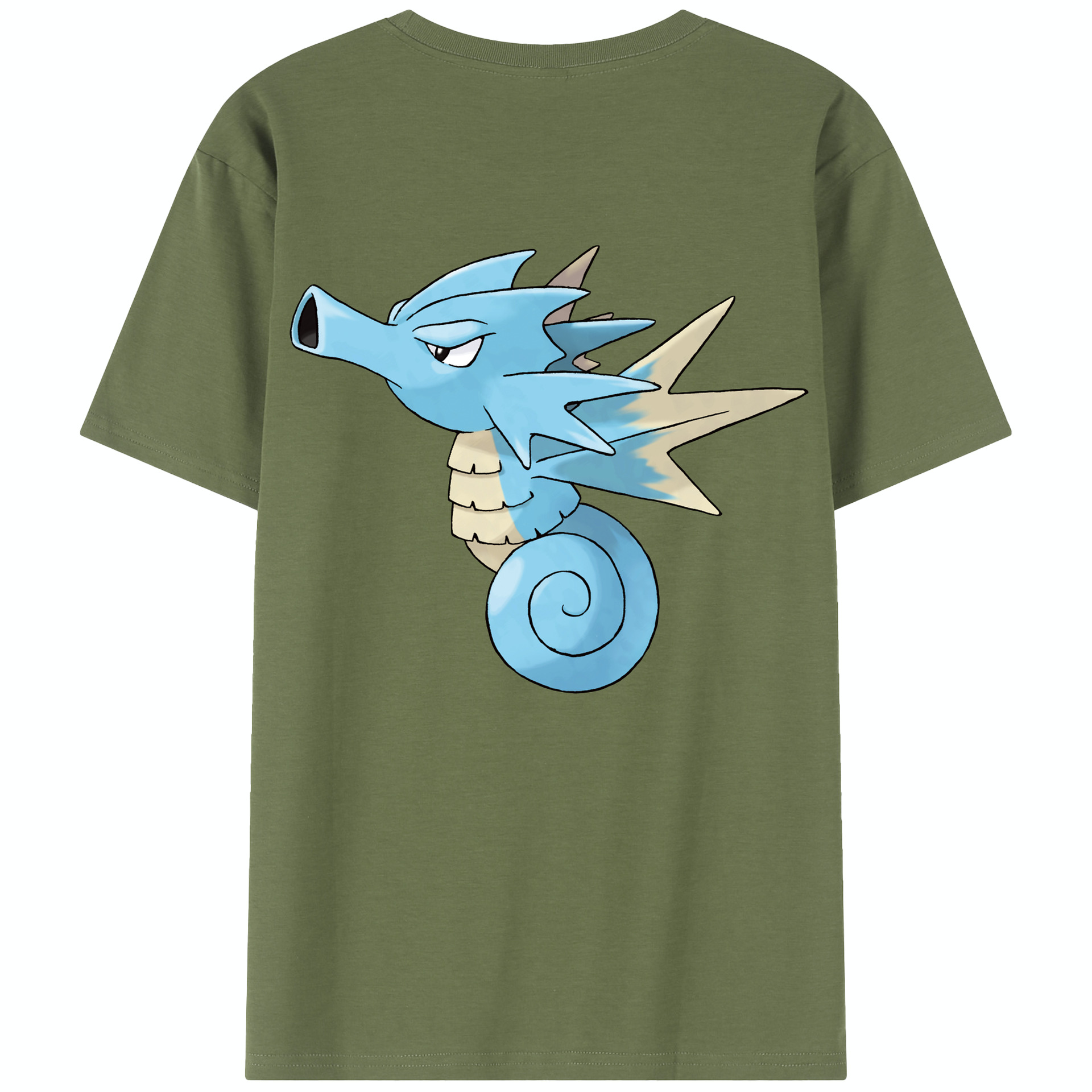 （画像用） ポケットモンスター Pokémon 綿100％半袖Tシャツ（背面プリント）